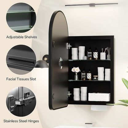 Arched Bathroom Medicine Cabinet