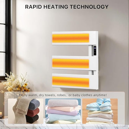 Electric Heated Towel Warmer Rack