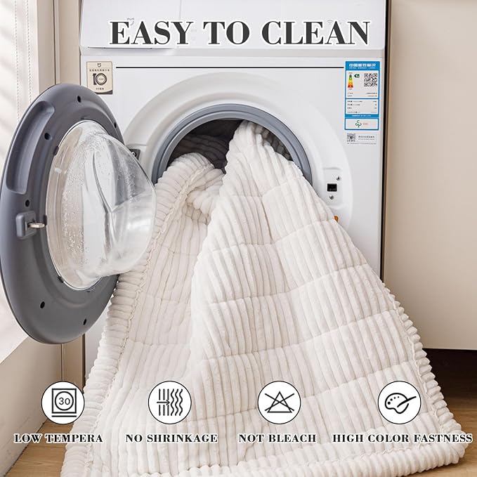 Couch Cover for Dogs Washable, Non-Slip Pet Couch Covers for Sofa, Fuzzy Dog Couch Cover Blanket for Furniture Protector (Z-White, 27.6" x 82.7"/70 x 210cm)
