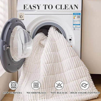 Couch Cover for Dogs Washable, Non-Slip Pet Couch Covers for Sofa, Fuzzy Dog Couch Cover Blanket for Furniture Protector (Z-White, 27.6" x 82.7"/70 x 210cm)