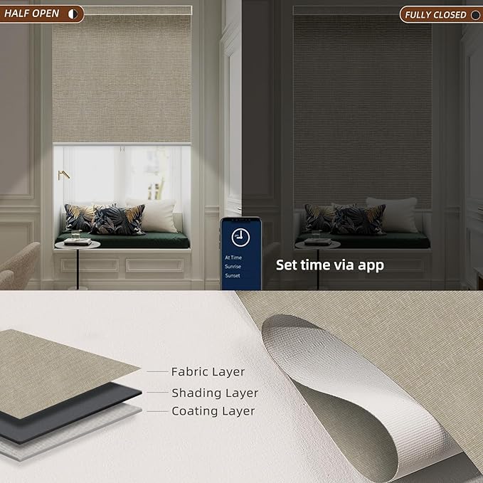 Motorized Blinds Roller Shade
