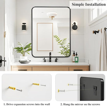 Fabuday Bathroom Mirror Over Sink