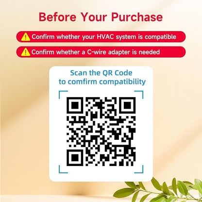 Smart Thermostat for House, WiFi Thermostat Compatible