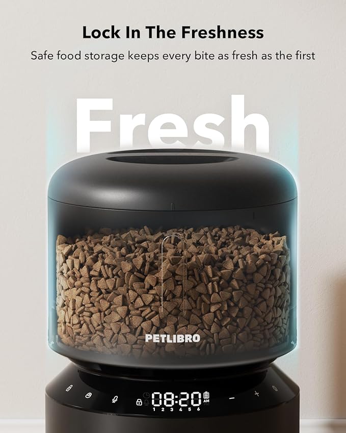 PETLIBRO Automatic Cat Feeder – 3L Programmable Pet Food Dispenser