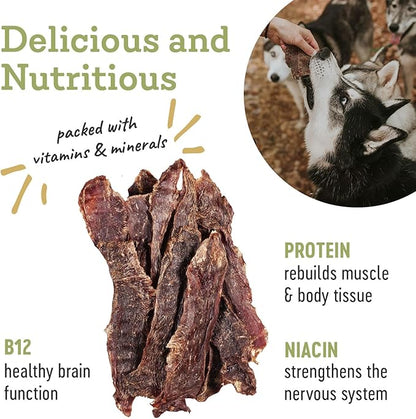 Farm Hounds - Premium Natural Duck Jerky for Dogs - Made from 100% Humanely Raised Duck - Break-to-Size - Great for Training & Treats - No Added Fillers - Made in USA - 3.5 oz - 2 Pack