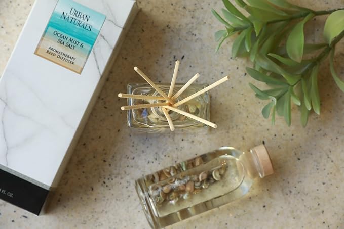 Urban Naturals Ocean Mist & Sea Salt Reed Diffuser Set | Made