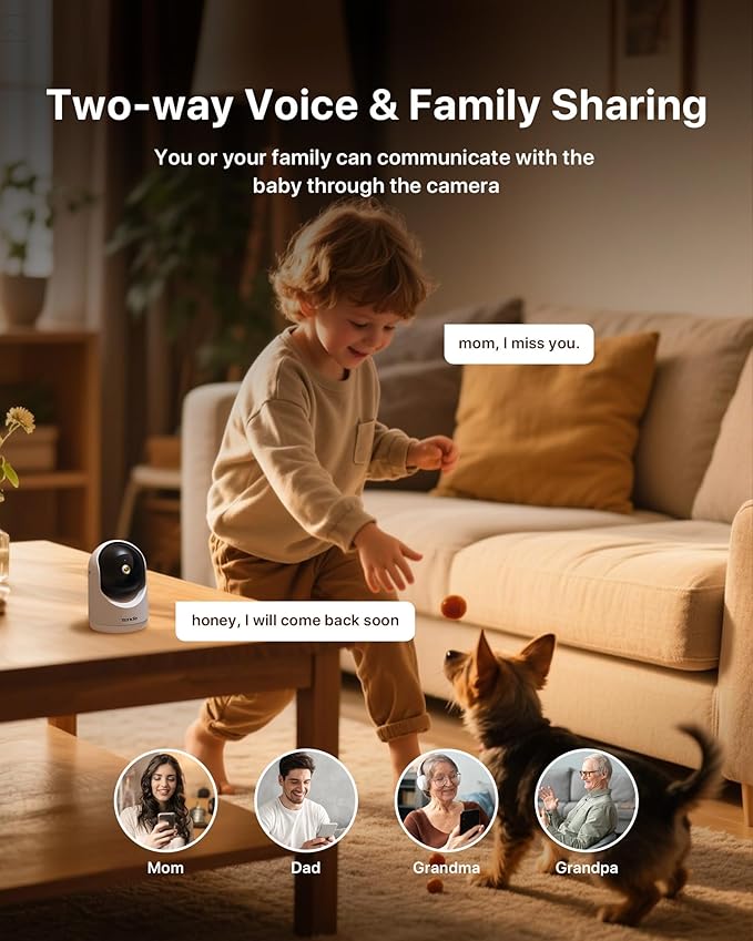 Tenda 2K Indoor Security Camera