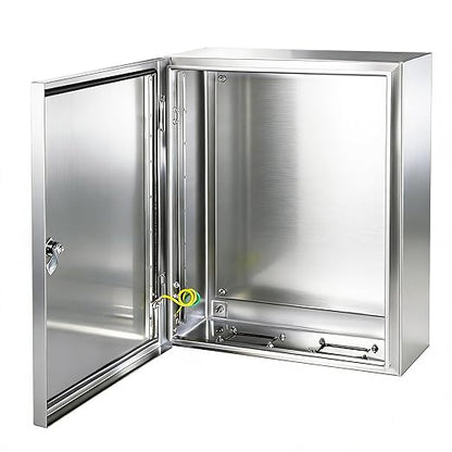 Electrical Enclosure 20x16x8, 304 Stainless Steel Enclosure IP66 Waterproof and