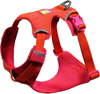 Ruffwear, Front Range Flex Dog Harness, Engineered Knit Construction for Ultimate Fit and Mobility, Lightweight Flexible Everyday Harness with Dual Leash Clips, Rose Violet, Medium