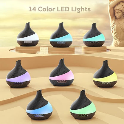 500ML Essential Oil Diffuser: Aroma Diffuser