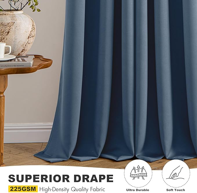 MIULEE Short Curtains for Windows