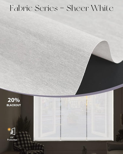 Graywind Motorized Semi Roller Shades Compatible