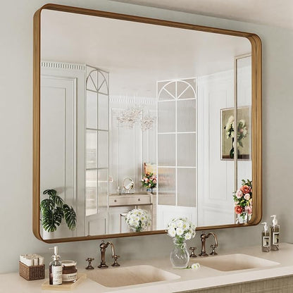 LOAAO 48X40 Inch Bathroom Mirror