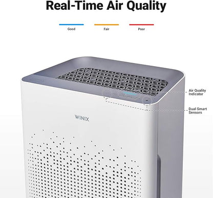WINIX AM90 Air Purifier for Home Large Room Up to 1740 Ft² in 1 Hr