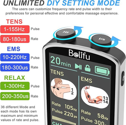 TENS EMS Unit Muscle Stimulator