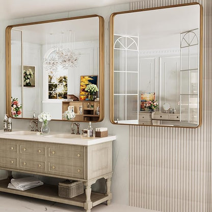 LOAAO 48X40 Inch Bathroom Mirror