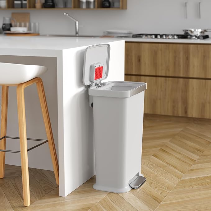 iTouchless SoftStep 13.2 Gal / 50L Step Pedal Kitchen Trash Can