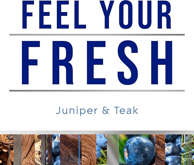 Glade Juniper & Teak Fresh Collection Candle