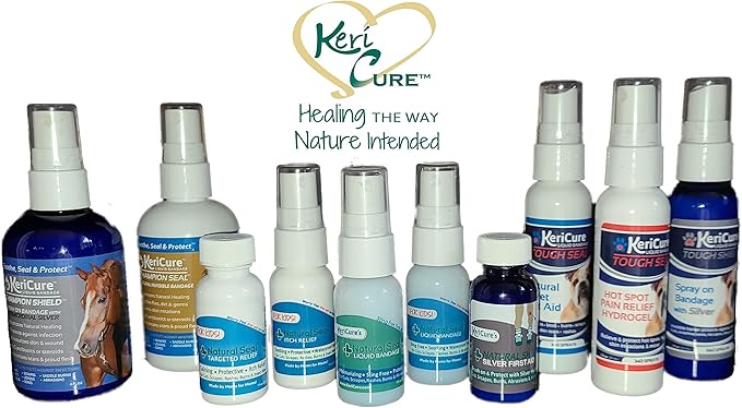 Natural Seal Liquid Bandage Spray - Sting-Free, Hypoallergenic Wound Care for Cuts, Scrapes, and Skin Irritations - Water-Based Formula for Kids, Adults & Sensitive Skin - Made in USA, 1 Ounce