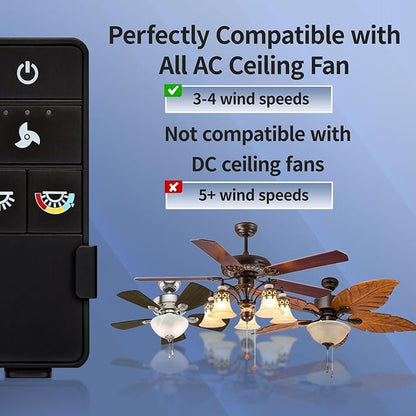 TX028C-S Ceiling Fan Remote Control