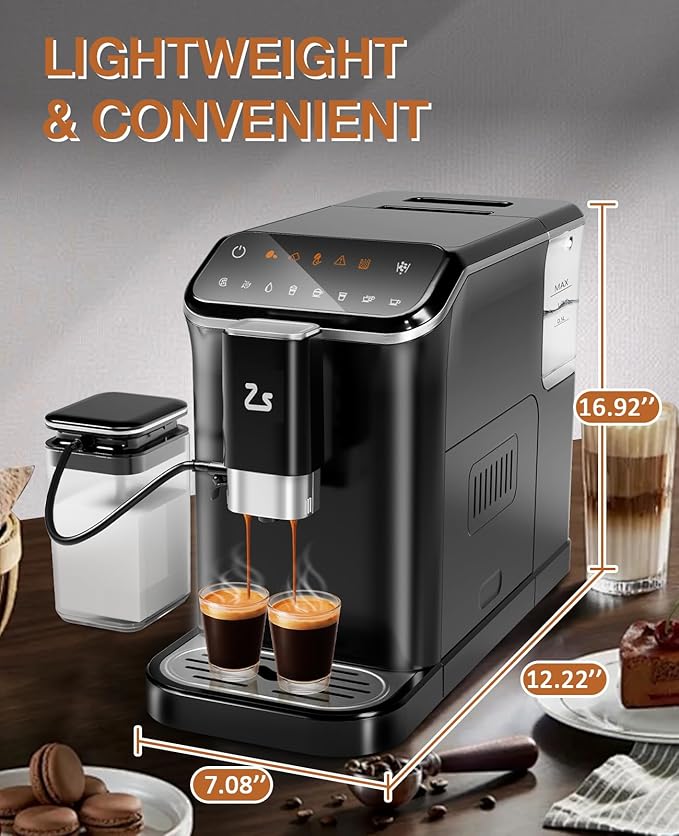 IDEALHOUSE Fully Automatic Espresso Machine