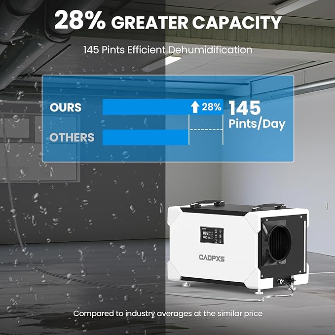 CADPXS Crawlspace Dehumidifier