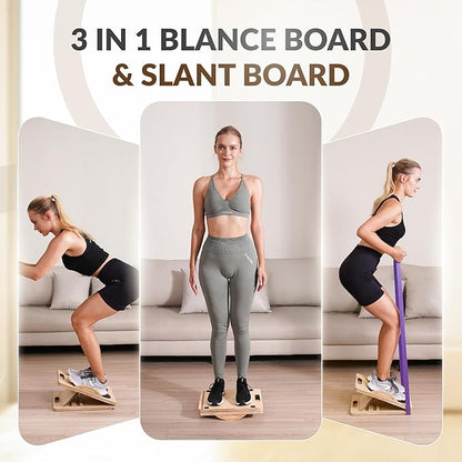 2 in 1 Balance Board & Slant Board