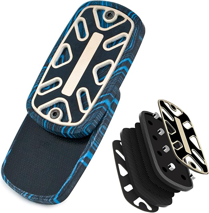 DjuiinoStar Silent Fidget Slider, CNC Machined Push Slider, Big&Lightweight