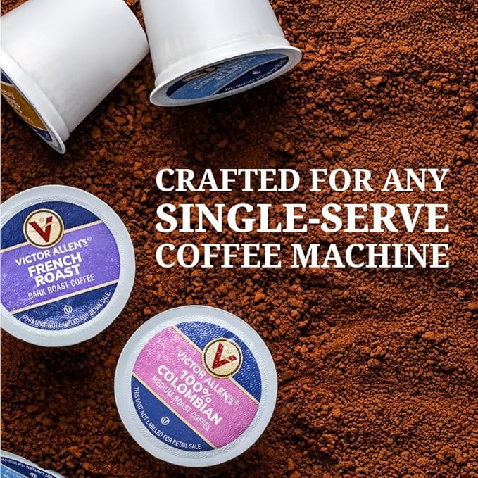 Victor Allen's Coffee White Chocolate Caramel Flavored Cappuccino, Single Serve