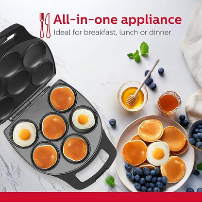 Holstein Housewares Non-Stick 6-Section Multi-Food Maker