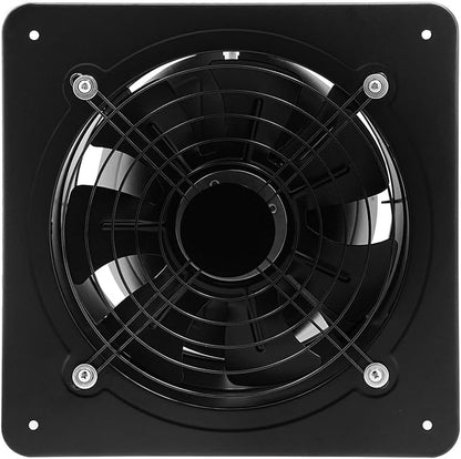 XUFOPLY 10 Inch Exhaust Fan, 110V 100W Wall Mounted Vent Fans 2600RPM Kitchen