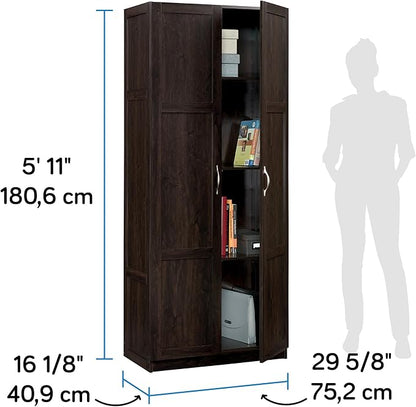 Sauder Storage Cabinet/ Pantry cabinets, 29.61 " x D: 16.02 " x H: 71.50"
