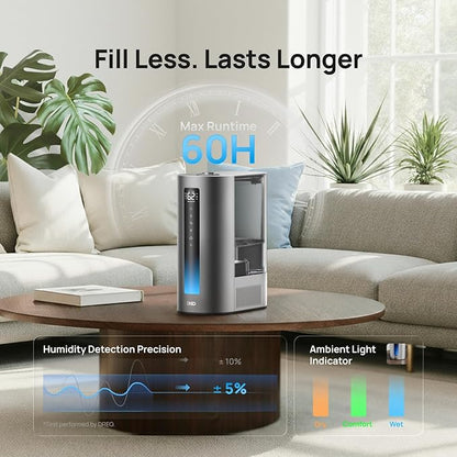 DREO 6L Humidifiers for Bedroom, Smart Warm & Cool Mist for Large Room