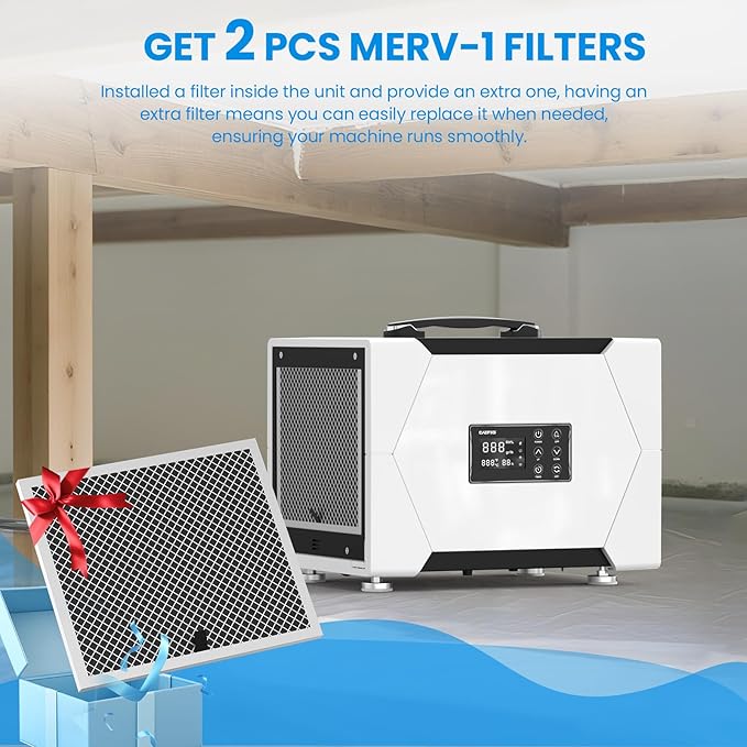 CADPXS Crawl Space Dehumidifier