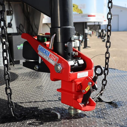 Shocker 30K Gooseneck Surge Air Hitch & Shift Lock Coupler