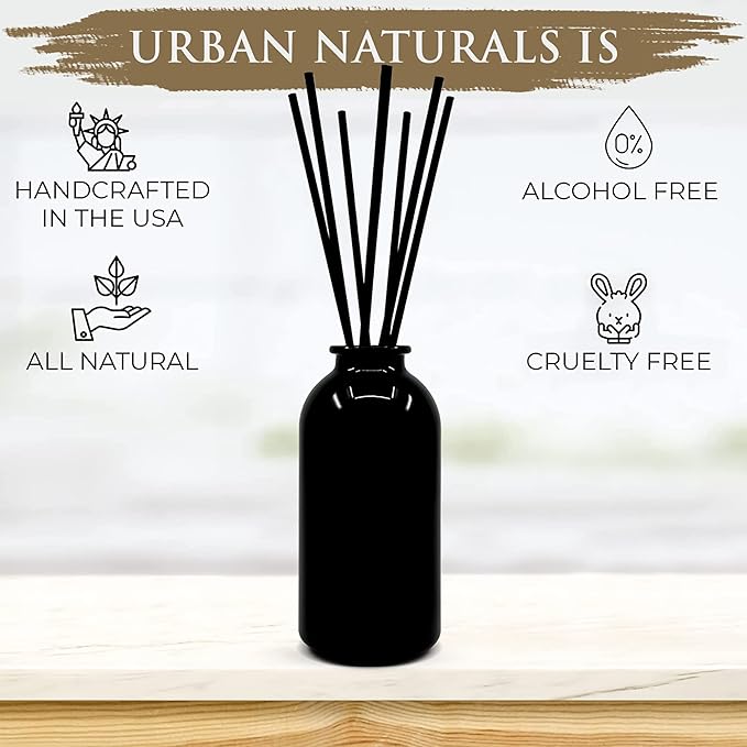 Urban Naturals Smoked Vanilla Reed Diffuser Set
