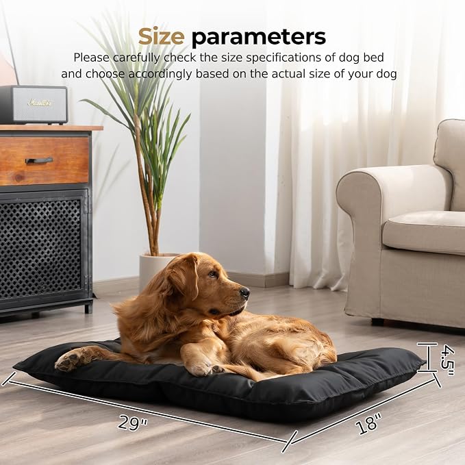 Chew Proof Indestructible Dog Bed,Small (18"x29") | Durable,for Aggressive Chewers,Tough,chew resistant, non chewable,Machine Washable & Waterproof,Indoor Outdoor