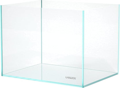 Landen 60P 23 Gallon Rimless Low Iron Aquarium Tank, W23.6×D15.7×H15.7 in(60x40x40cm) 8mm Thickness