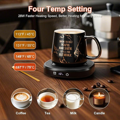 Coffee Mug Warmer, You are Awesome Mug