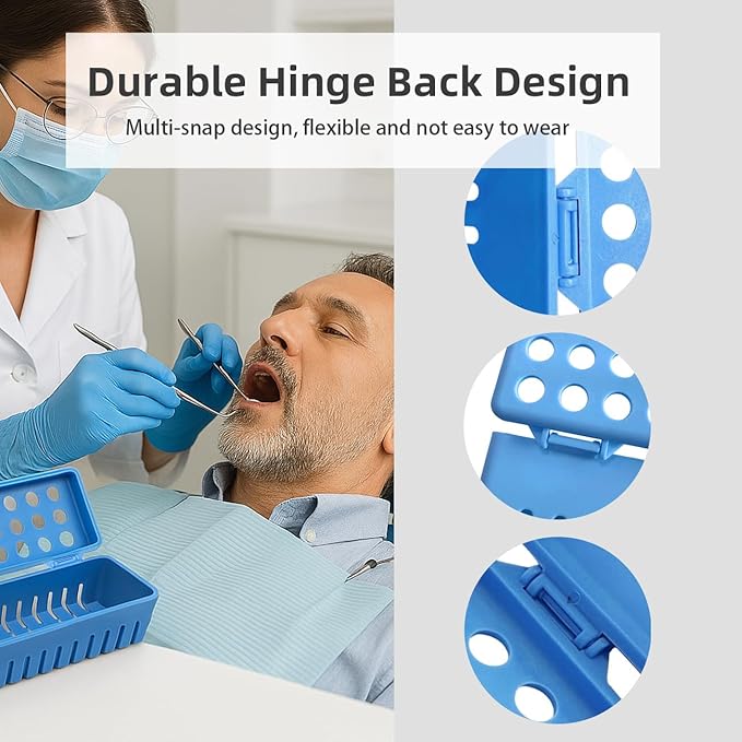 Dental Autoclave Sterilizer Box Large Plastic Sterilization Cassettes Dental