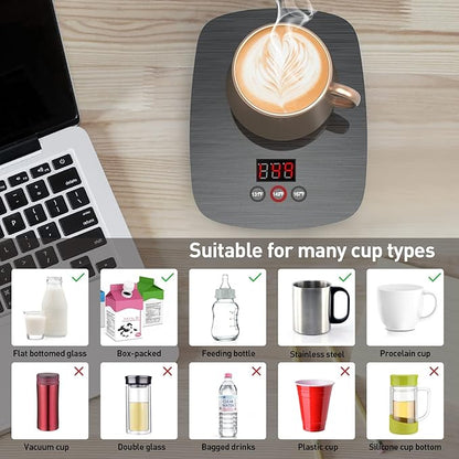 Mug Warmer, Coffee Warmer for Desk Office Home Use, Electric Cup Warmer