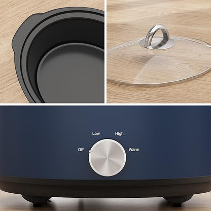 Sunvivi 4 Quart Slow Cooker & Mini Food Warmer