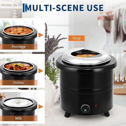 13.7QT Commercial Grade Soup Warmer Kettle