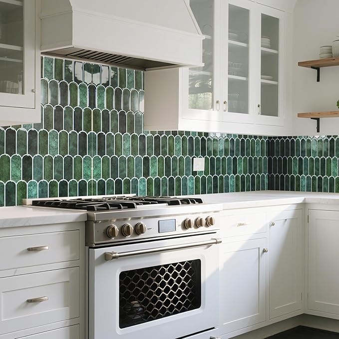 Art3d 12 x 12 Inch Heavy-Duty Peel and Stick Backsplash, Self-adhesive Wall