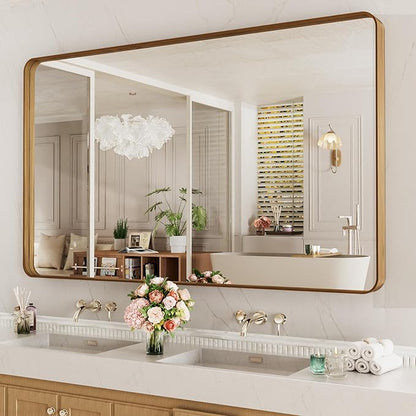 LOAAO 60X28 Inch Bathroom Mirror