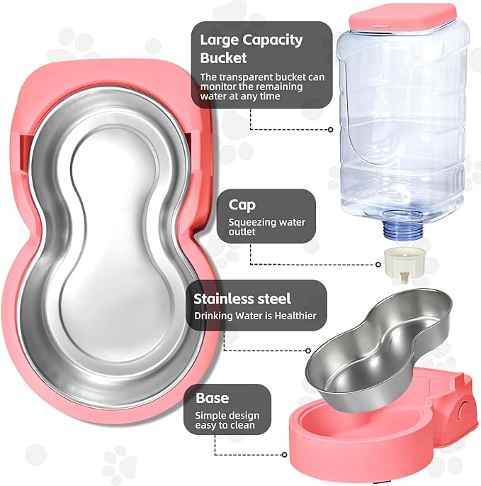 Automatic Cat Feeder and Water Dispenser