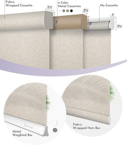 Graywind Motorized Light Filtering Shades Compatible