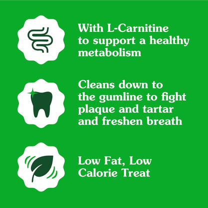 Greenies Weight Management Large Dog Dental Chews Weight Control Dog Treats, 27 oz. Pack (17 Treats)