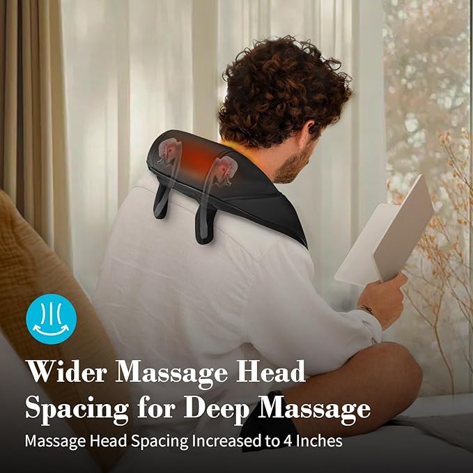 Neck Massager with Heat for Pain Relief