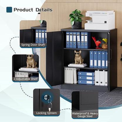 MIIIKO Metal Storage Cabinet